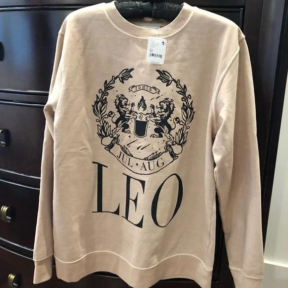 *Anthropologie Free People Horoscope Crew Leo - Picture 5 of 12